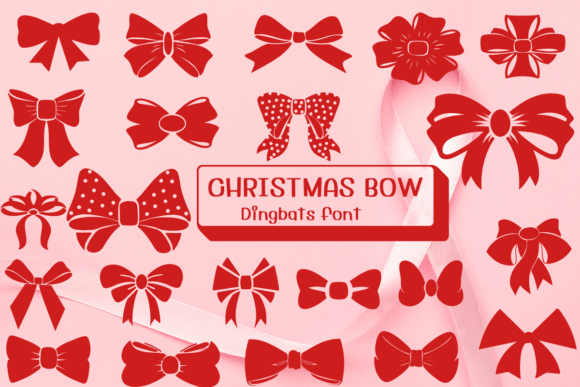 Christmas Bow: A Decorative Font for Web Design