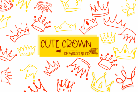 Cute Crown: A Playful Font for Editorial Creativity