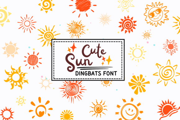 Cute Sun Font: A Radiant Tool for Campaign Creativity