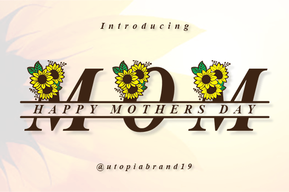 Enhance Your Brand with Mom Day Monogram