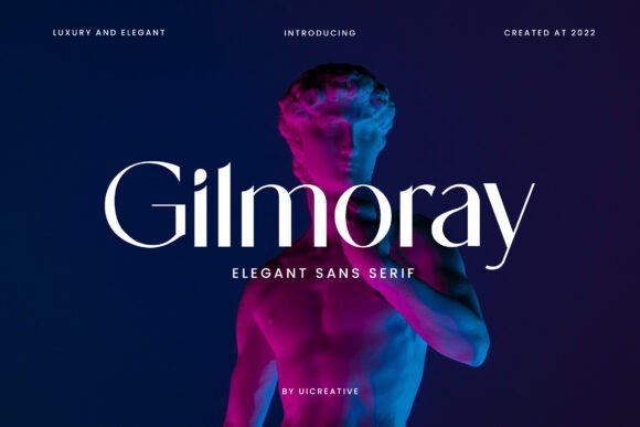 Gilmoray: A Sans Serif Font for Editorial Elegance