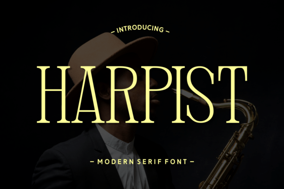 Harpist: A Serif Font for Elegant Editorial Design