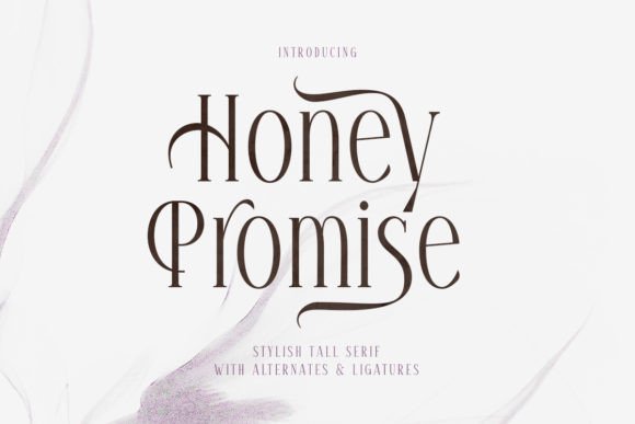 Honey Promise: The Serif Font That Elevates Your Brand’s Visual Story