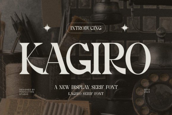 Kagiro: A Serif Font That Elevates Your Brand