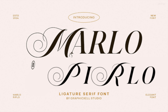Marlo Pirlo: The Serif Font That Elevates Your Digital Brand