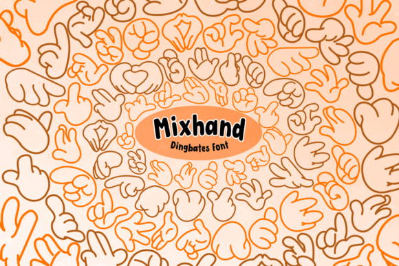 Mixhand: A Sketchy Font for Creative Campaigns
