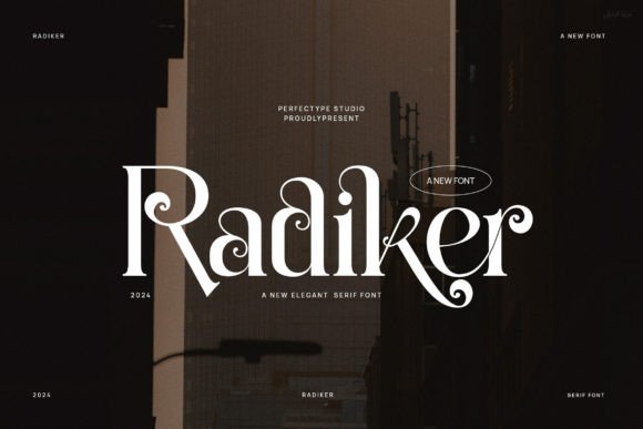 Radiker: A Serif Font That Elevates Editorial Design
