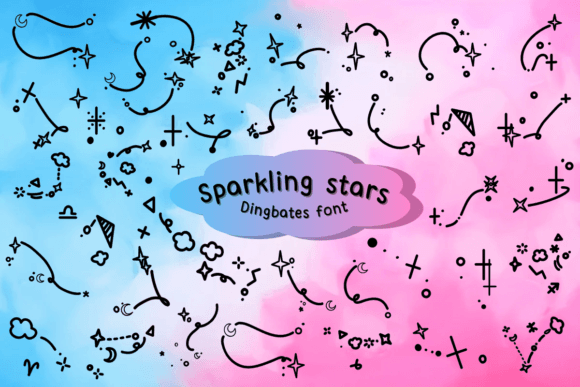 Sparkling Stars: A Font That Adds Magic to My Brand