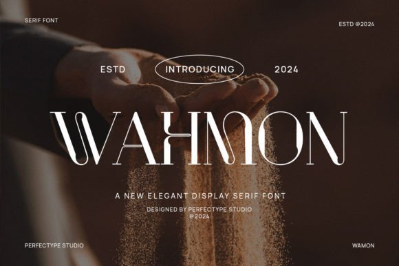 Wahmon: A Serif Font That Elevates Branding