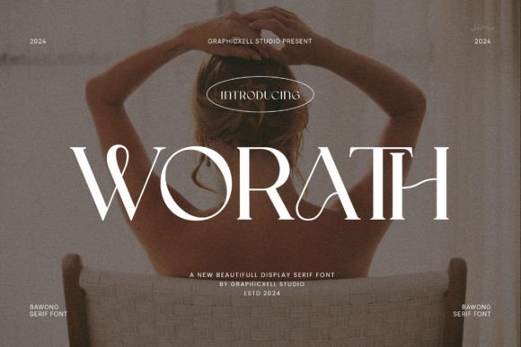 Worath: The Serif Font That Elevates Your Brand’s Visual Story